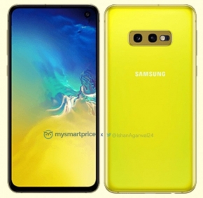 Samsung Galaxy S10e โชว์สีเหลือง Canary Yellow สีประจำรุ่นสุดจี๊ด